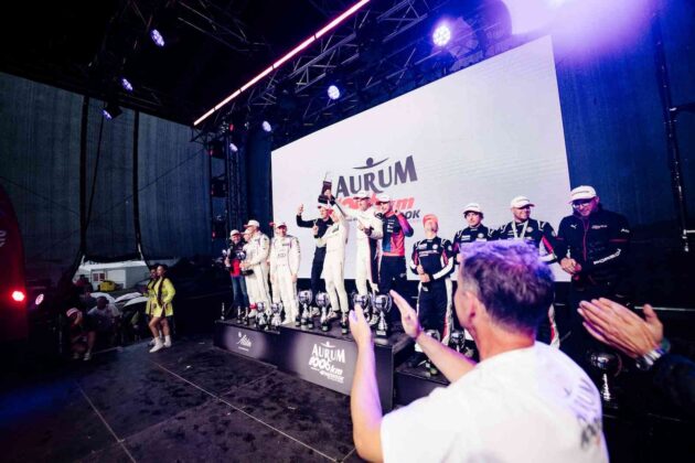 &bdquo;Aurum 1006 km&ldquo; lenktynių fini&scaron;as (nuotr. organizatorių)