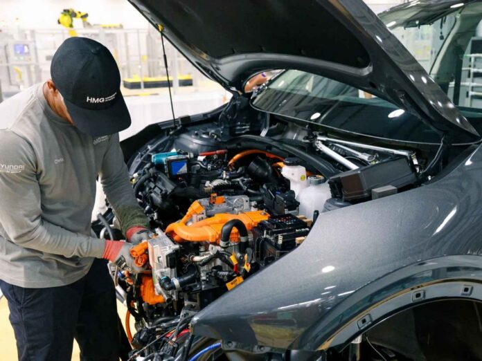 „Hyundai“ automobilių gamykla (nuotr. gamintojo)