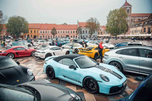 &bdquo;Porsche&ldquo; entuziastų renginys Kaune (nuotr. organizatorių)