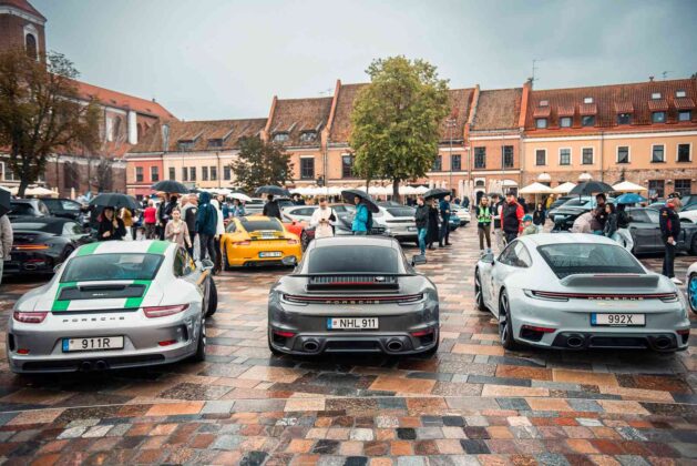 &bdquo;Porsche&ldquo; entuziastų renginys Kaune (nuotr. organizatorių)