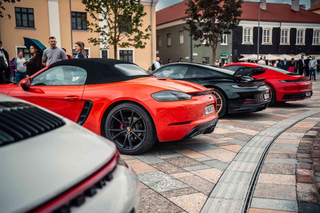 „Porsche“ entuziastų renginys Kaune (nuotr. organizatorių)