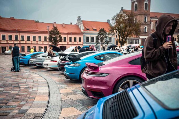 &bdquo;Porsche&ldquo; entuziastų renginys Kaune (nuotr. organizatorių)