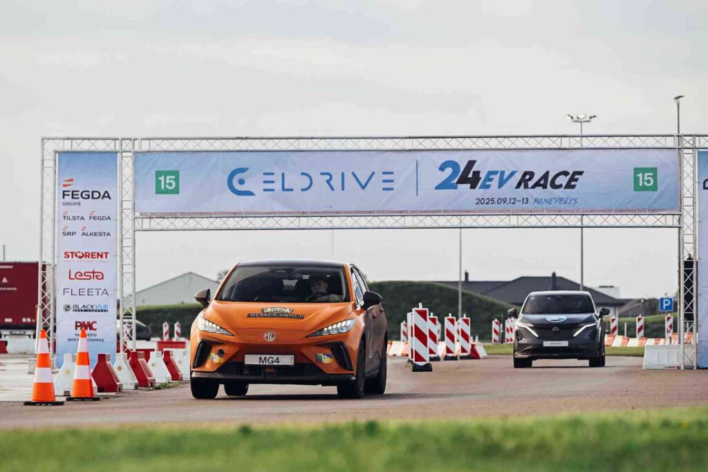24 valandų elektromobilių lenktynės (nuotr. organizatorių)