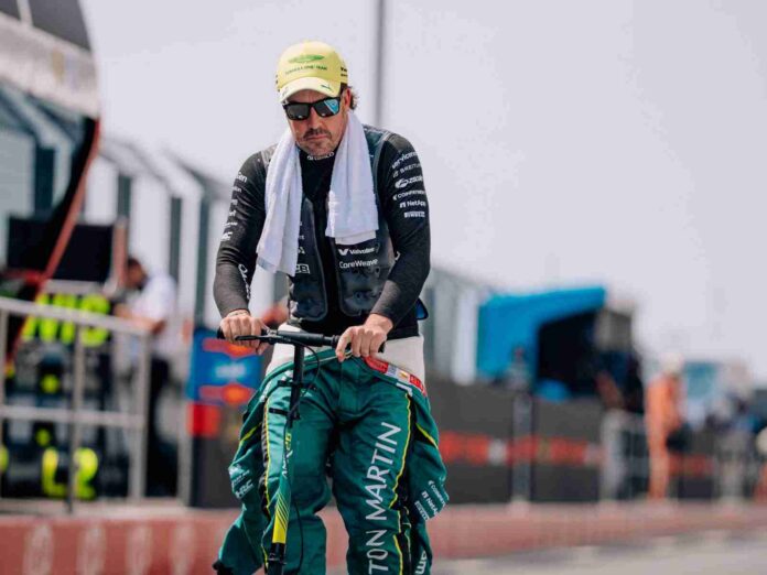 Fernando Alonso (nuotr. komandos)
