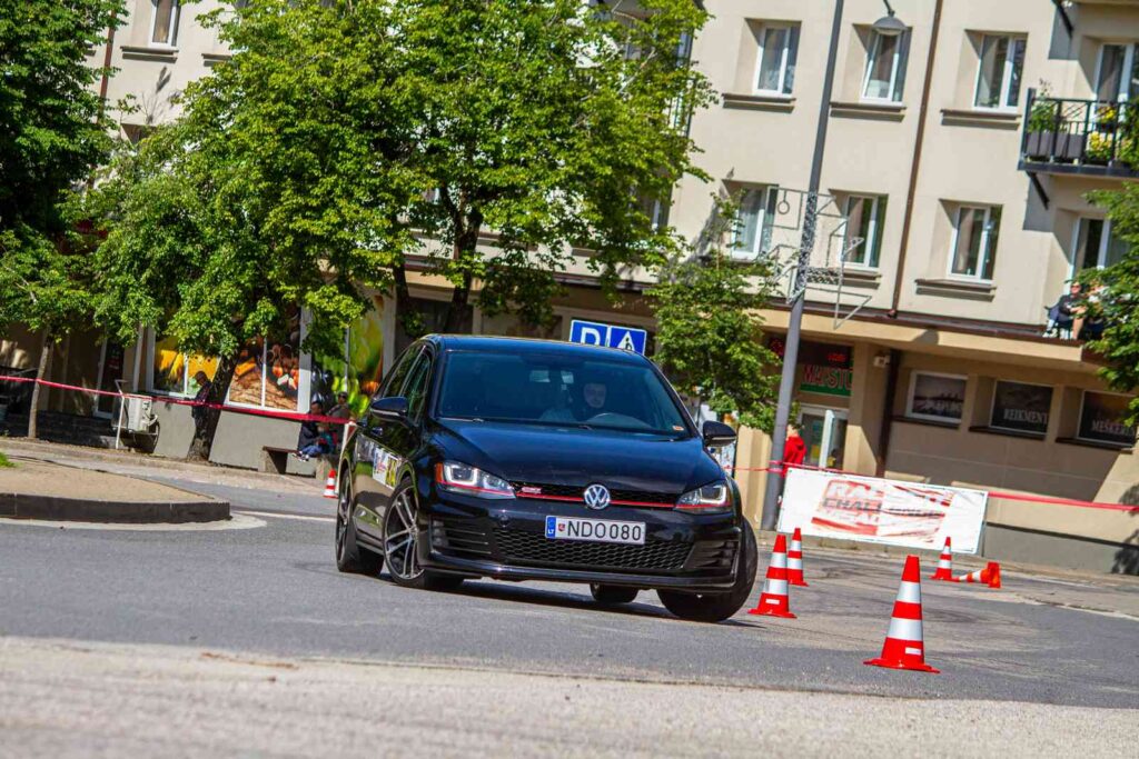 Lietuvos automobilių slalomo čempionatas (nuotr. organizatorių)