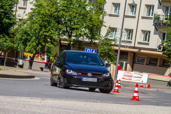 Lietuvos automobilių slalomo čempionatas (nuotr. organizatorių)
