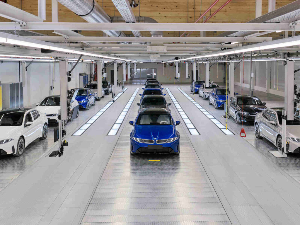 „BMW i3“ elektromobilio gamyba (nuotr. gamintojo)