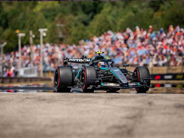 „Mercedes-AMG Petronas“ komandos „Formulės-1“ bolidas (nuotr. komandos)