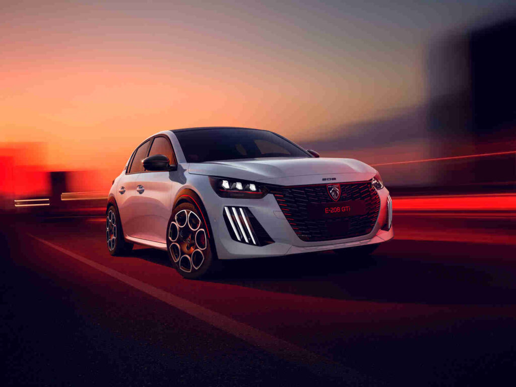 „Peugeot e-208 GTi“ (nuotr. gamintojo)