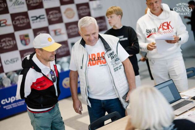 &bdquo;Roki&scaron;kio Grand Rally&ldquo; administracinė komisija (nuotr. Andrius Laucius)