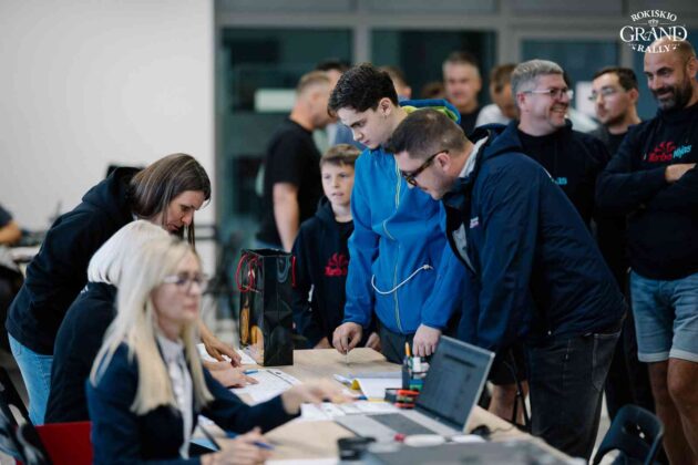 &bdquo;Roki&scaron;kio Grand Rally&ldquo; administracinė komisija (nuotr. Andrius Laucius)