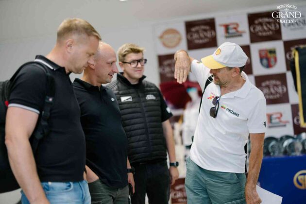 &bdquo;Roki&scaron;kio Grand Rally&ldquo; administracinė komisija (nuotr. Andrius Laucius)