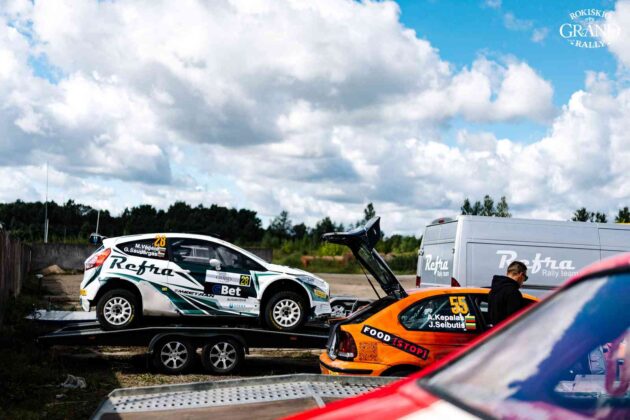 &bdquo;Roki&scaron;kio Grand Rally&ldquo; techninė komisija (nuotr. Andrius Laucius)