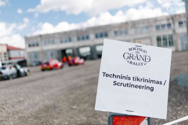 &bdquo;Roki&scaron;kio Grand Rally&ldquo; techninė komisija (nuotr. Andrius Laucius)