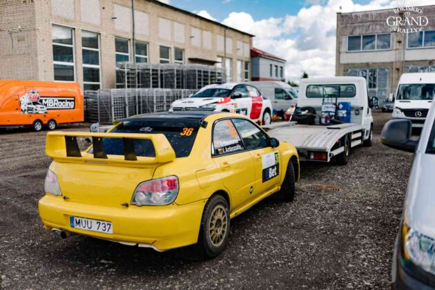 &bdquo;Roki&scaron;kio Grand Rally&ldquo; techninė komisija (nuotr. Andrius Laucius)