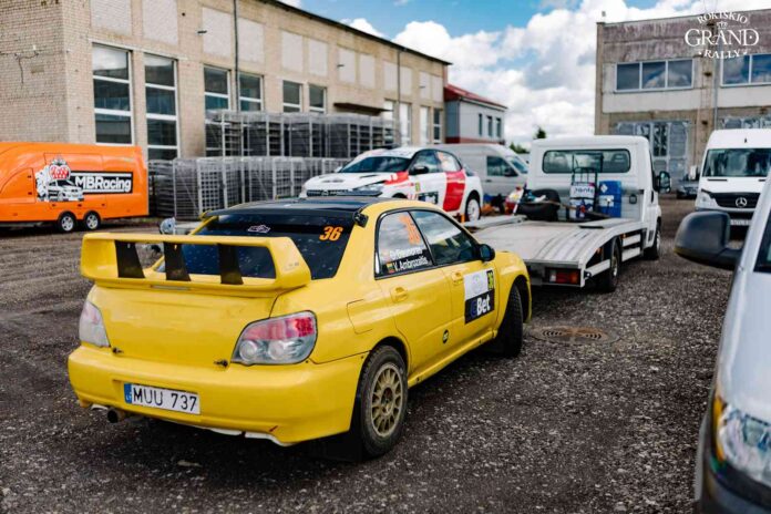 „Rokiškio Grand Rally“ techninė komisija (nuotr. Andrius Laucius)