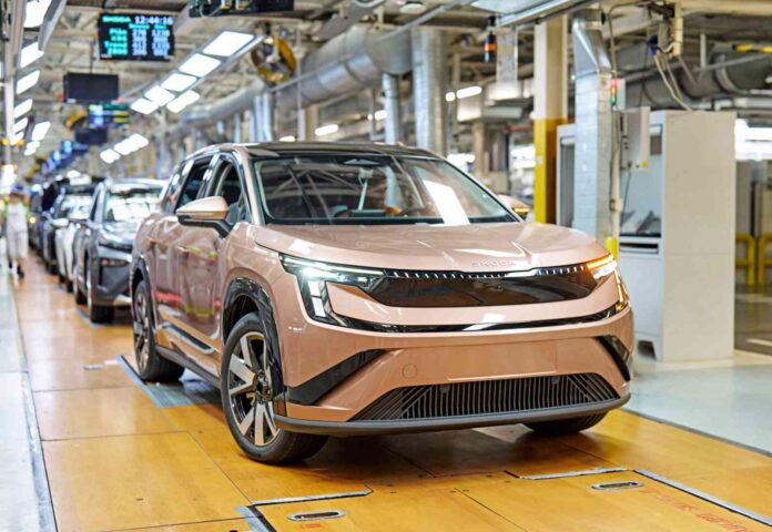 „Škoda Peaq“ automobilio gamyba (nuotr. gamintojo)