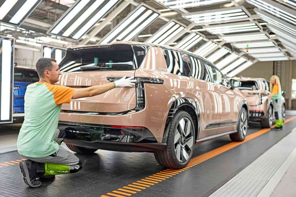 „Škoda Peaq“ automobilio gamyba (nuotr. gamintojo)