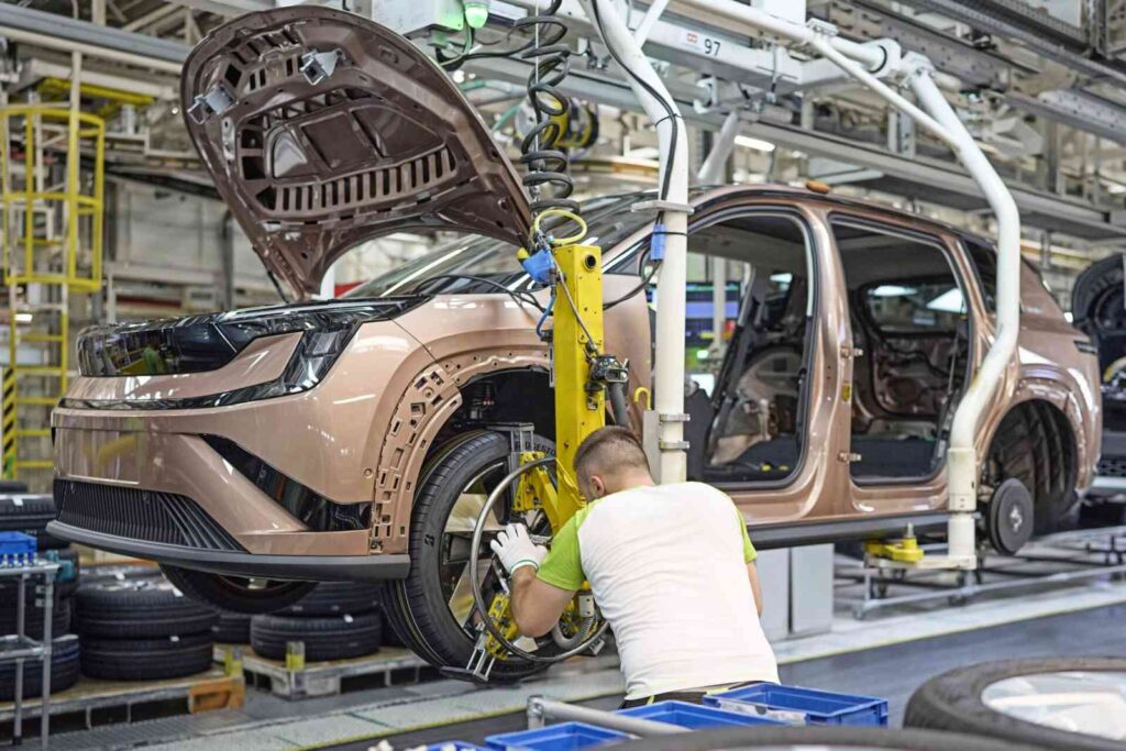 „Škoda Peaq“ automobilio gamyba (nuotr. gamintojo)