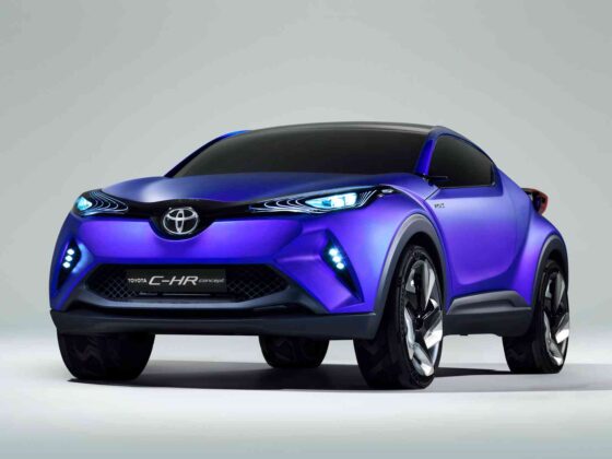 &bdquo;Toyota C-HR&ldquo; koncepcija (nuotr. gamintojo)