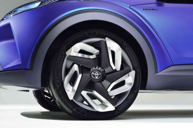&bdquo;Toyota C-HR&ldquo; koncepcija (nuotr. gamintojo)