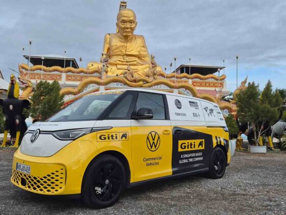 Kelionės aplink pasaulį su &bdquo;Volkswagen ID. Buzz&ldquo; akimirka (nuotr. organizatorių)
