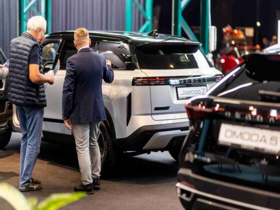 &bdquo;Omoda&ldquo; ir &bdquo;Jaecoo&ldquo; automobilių pristatymas Vilniuje (nuotr. organizatorių)