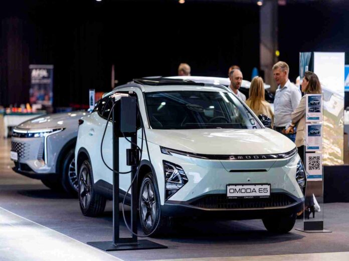 „Omoda“ ir „Jaecoo“ automobilių pristatymas Vilniuje (nuotr. organizatorių)