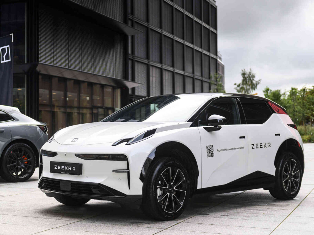 „Zeekr“ automobilių pristatymas Vilniuje (nuotr. organizatorių)