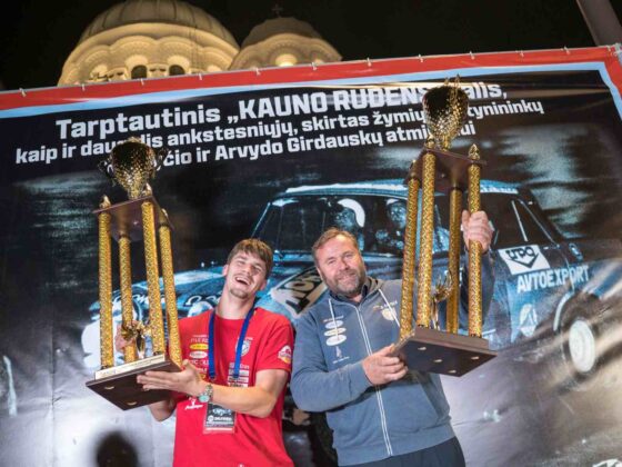 Akimirka i&scaron; ralio &bdquo;Kauno ruduo&ldquo; (nuotr. organizatorių)