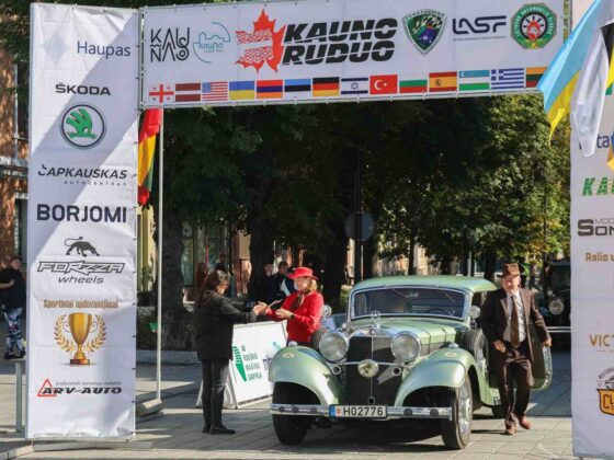 Akimirka i&scaron; ralio &bdquo;Kauno ruduo&ldquo; (nuotr. organizatorių)