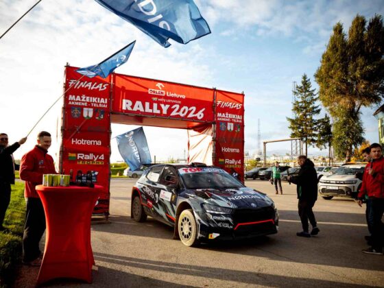 Akimirka i&scaron; &bdquo;ORLEN Lietuva Rally 2026&ldquo; (nuotr. Egidijus Babelis)