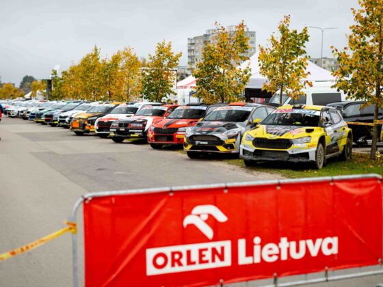 Akimirka i&scaron; &bdquo;ORLEN Lietuva Rally 2026&ldquo; (nuotr. Egidijus Babelis)
