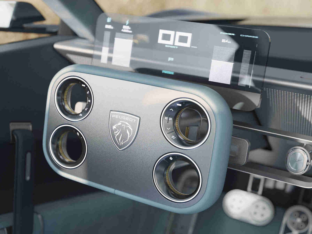 „Peugeot Vision RCZ“ koncepcija (nuotr. gamintojo)