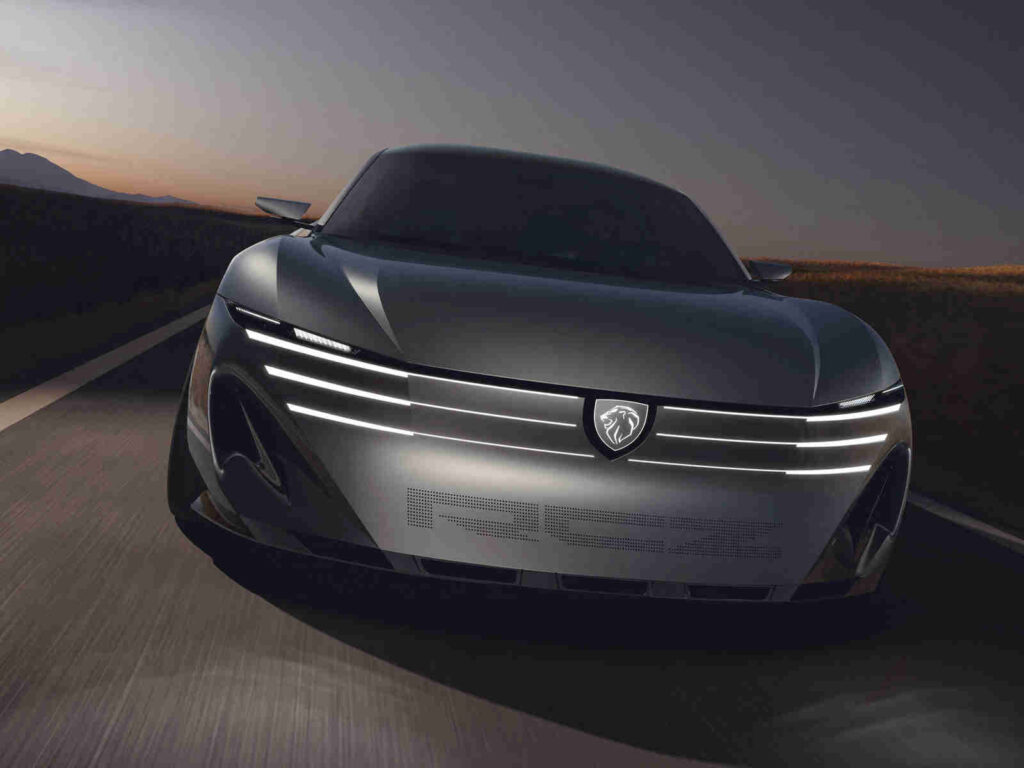 „Peugeot Vision RCZ“ koncepcija (nuotr. gamintojo)